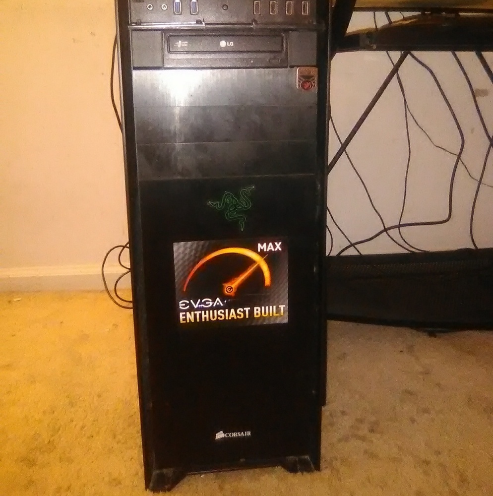 Mens Evga Razer High Performance Computer